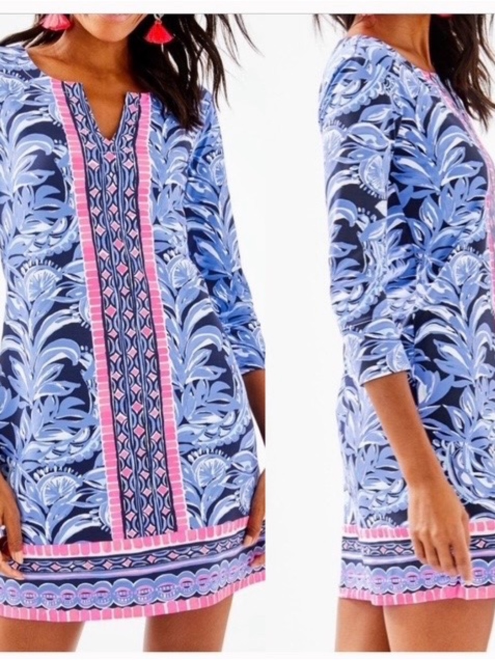 Lilly Pulitzer UPF 50 Nadine Dress “Chilly Lilly” size Small - Picture 2 of 12